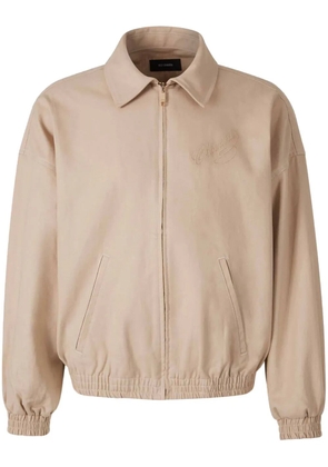 Willy Chavarria Lisa Órale bomber jacket - Brown