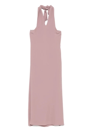 Federica Tosi crepe midi dress - Pink