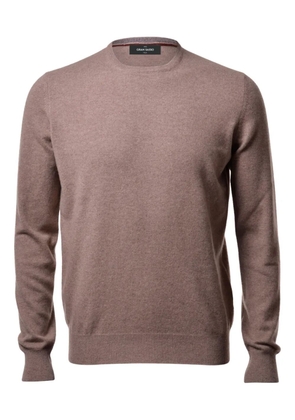 Gran Sasso cashmere crew-neck sweater - Brown