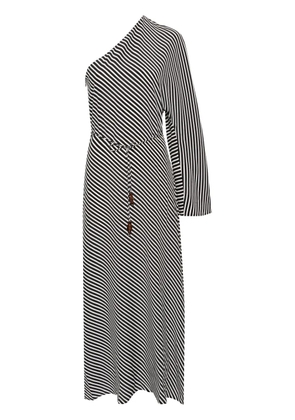 Faithfull the Brand Gino silk maxi dress - Black