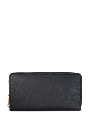Il Bisonte zipped leather wallet - Black