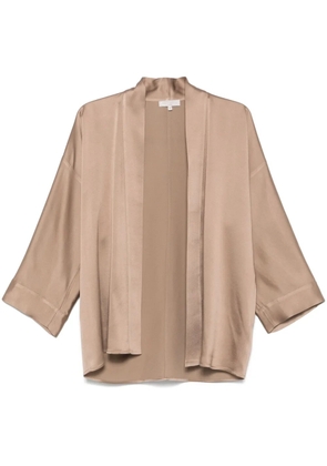 Antonelli belted shirt - Brown