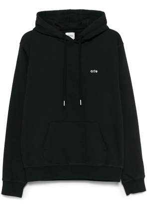 Arte Antwerp Energy-print hoodie - Black