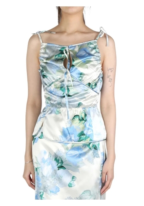 MERYLL ROGGE floral-print top - Blue