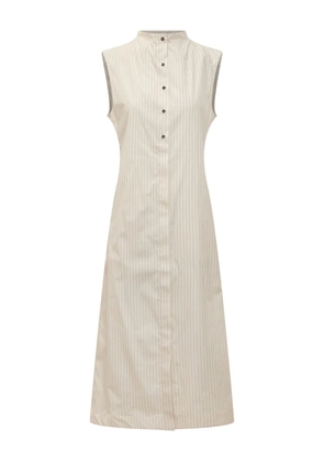 LouLou de Saison pinstripe sleeveless dress - Neutrals
