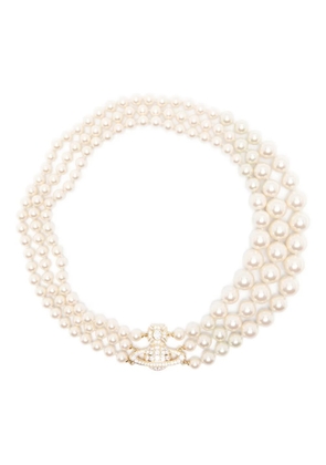Vivienne Westwood pearl-embellished necklace - White