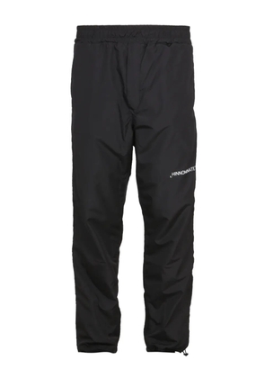 HINNOMINATE logo-embroidered trousers - Black