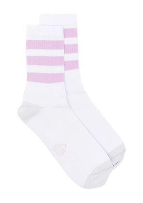 ALTO logo-detail socks - White