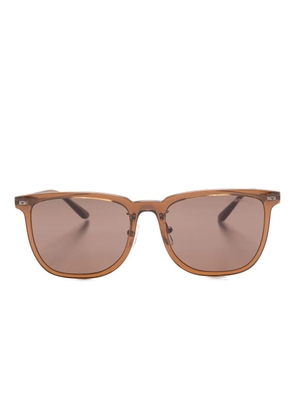 Emporio Armani square-frame sunglasses - Brown