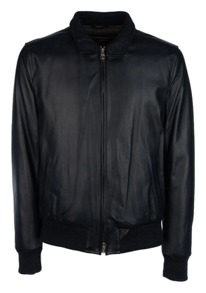 Stewart leather jacket - Black