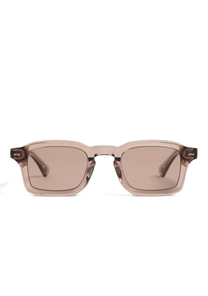 Peter And May Leon square-frame sunglasses - Brown