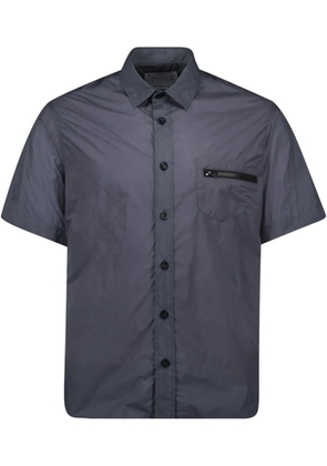 sacai short sleeve shirt - Blue