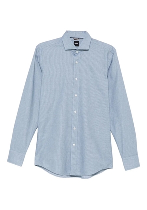 BOSS cotton shirt - Blue