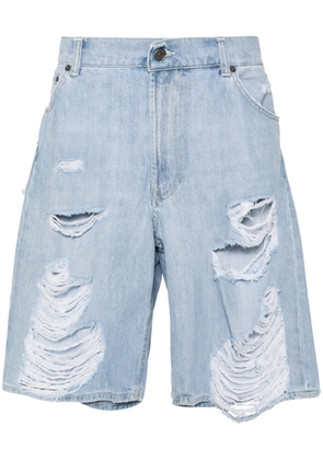 DONDUP Wen mid-rise denim shorts - Blue