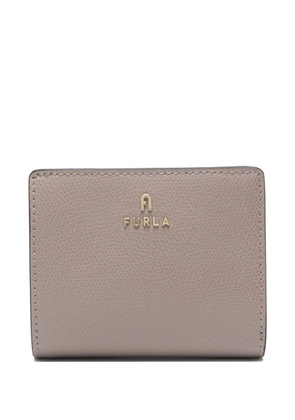 Furla logo-plaque wallet - Grey
