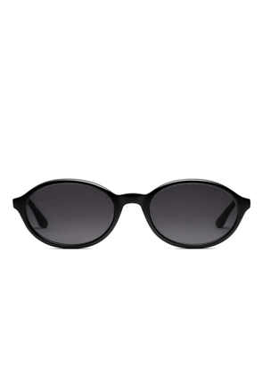 Peter And May It's a Girl oval-frame sunglasses - Black