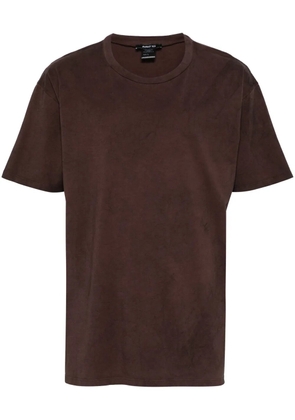 Avant Toi marbled-effect T-shirt - Brown
