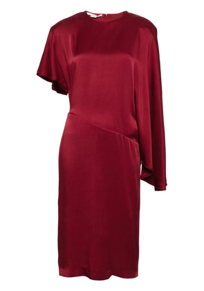 Stella McCartney asymmetric maxi dress - Red