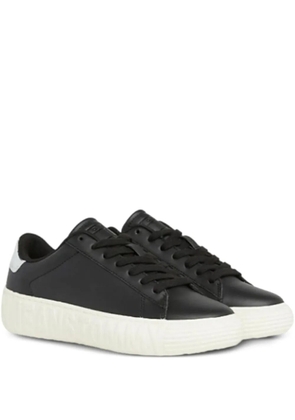 Tommy Hilfiger leather sneakers - Black
