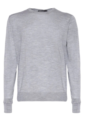 Filippo De Laurentiis crew neck long-sleeve sweater - Grey