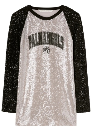 Palm Angels College Palm mini dress - Grey