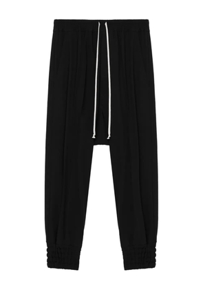 Rick Owens drop crotch trousers - Black