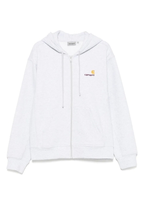 Carhartt WIP logo-embroidered hoodie - Grey