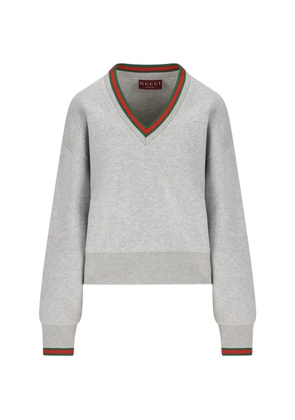 Gucci V-neck sweater - Grey