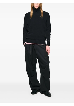 SEVEN GAUGE turtleneck jumper - Black