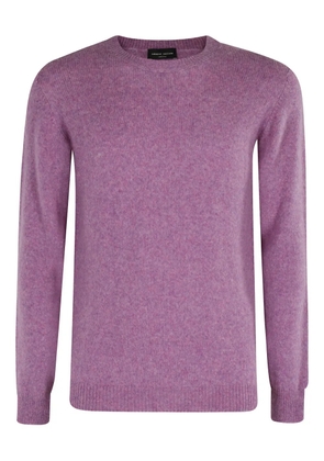 Roberto Collina crew-neck wool sweater - Purple
