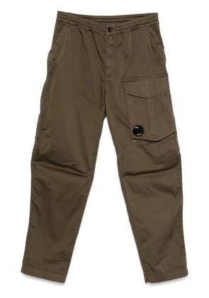 C.P. Company Sateen cargo trousers - Green