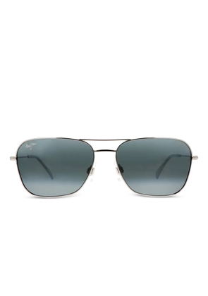 Maui Jim Na‘auao pilot sunglasses - Silver