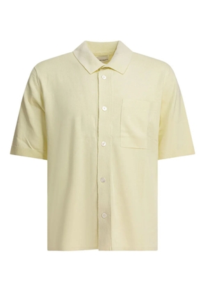 Norse Projects patch-pocket polo shirt - Yellow