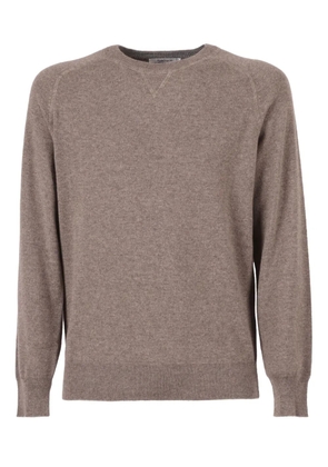 Kangra crew-neck triangle sweater - Brown