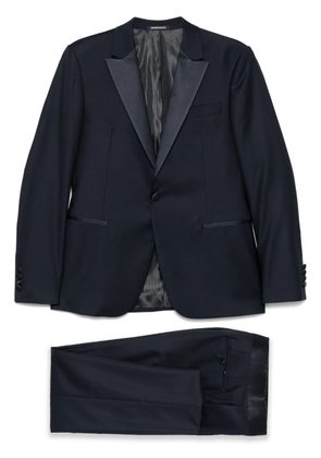 Emporio Armani single-breasted suit - Blue