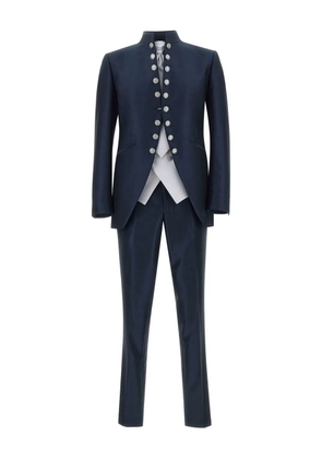 Carlo Pignatelli four-piece ceremony suit - 50JX160C106150800 BLUE
