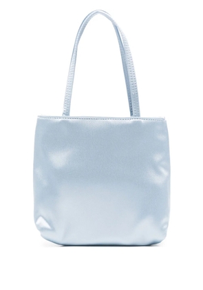 Hai silk tote bag - Blue