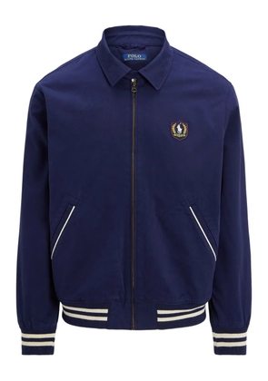 Polo Ralph Lauren logo-embroidered baseball jacket - Blue