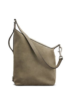 Tod's suede leather shoulder bag - Neutrals