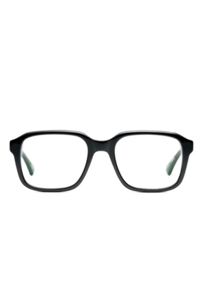 Peter And May square-frame glasses - Black