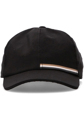BOSS logo-print baseball cap - Black