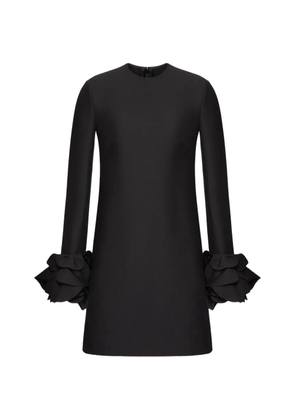 Valentino Garavani Crepe Couture embroidered mini dress - Black