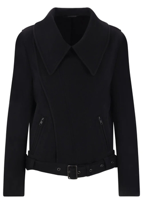 Y's brushed-finish jacket - Black