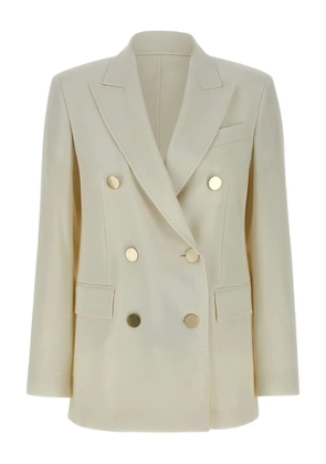 Max Mara peaked-lapel double-breasted blazer - Neutrals