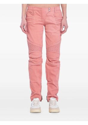 Balmain panelled jeans - Pink