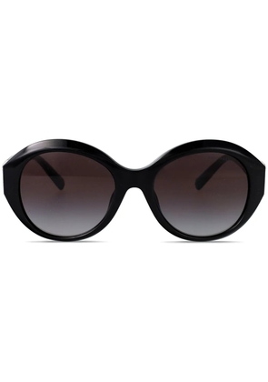 Tiffany & Co Eyewear oversize-frame sunglasses - Black