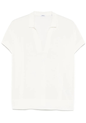 ASPESI fine-knit T-shirt - White