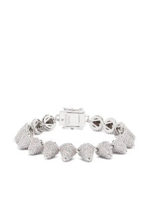 Eddie Borgo Pavé Cone bracelet - Silver