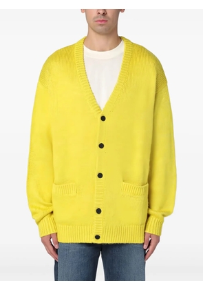 NEW AMSTERDAM linen-blend cardigan - Yellow