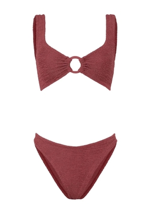Hunza G ring-detail bikini - Pink